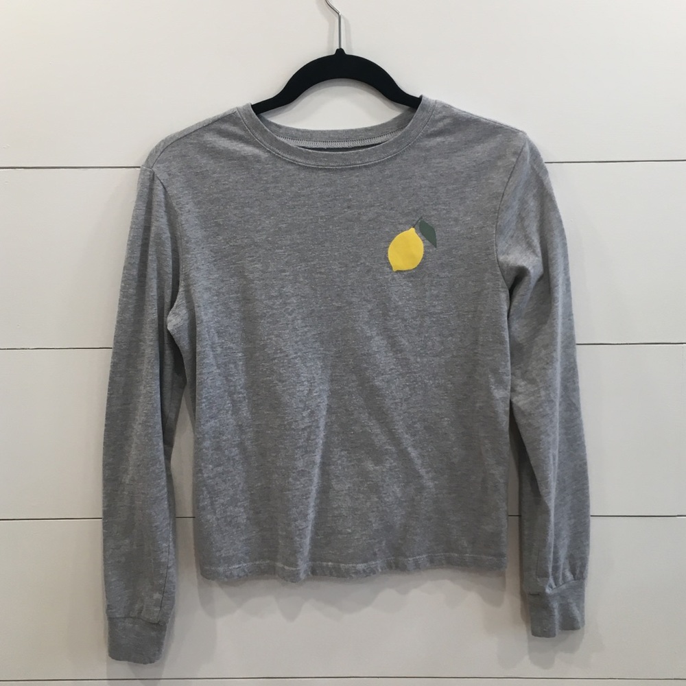 Zoe + Liv “Squeeze The Day” Long-Sleeve Tee